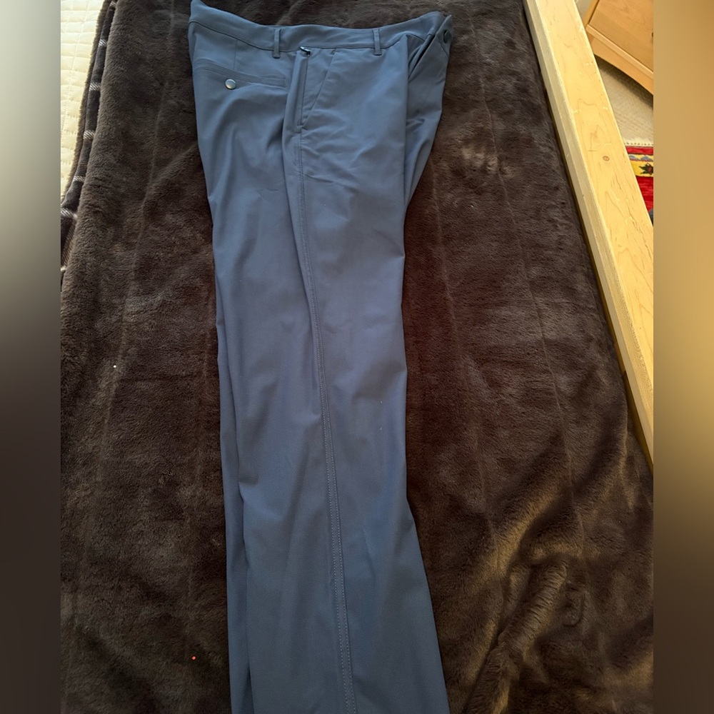 Elegant Men's Navy Dress Pants